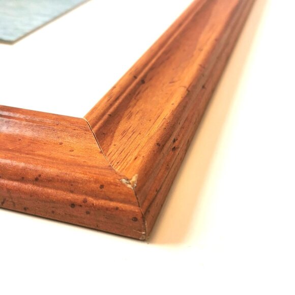 Monet's Leaning Pine Tree Print (Antibes) - Large Framed Reproduction Wall Art - Picture 5 of 10